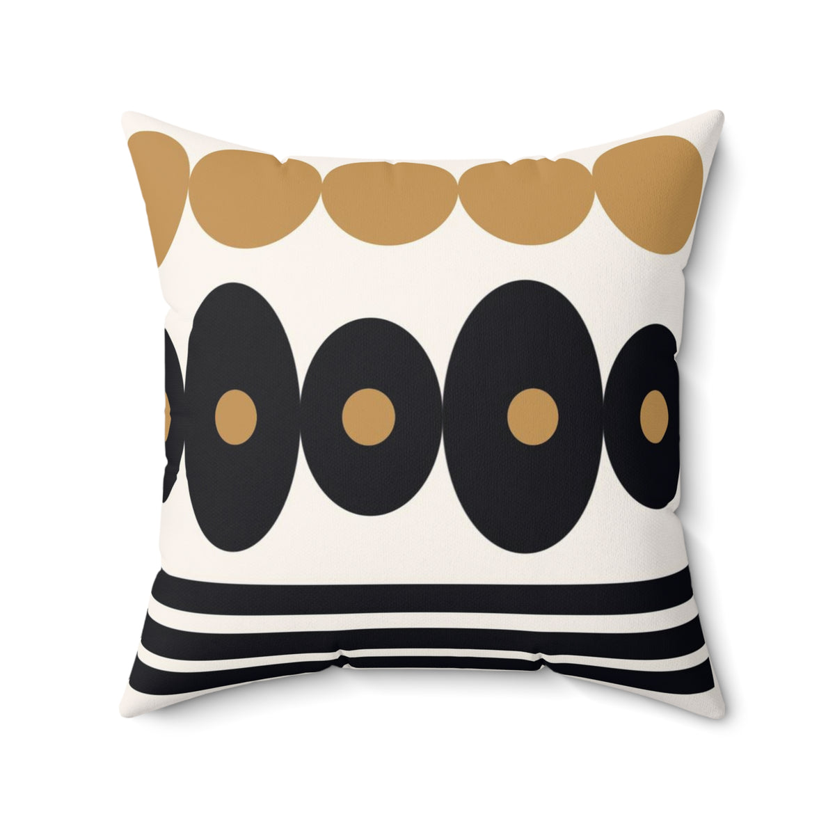 Spun Polyester Square Designer Accent Pillow - Revel Sofa 