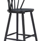 Stenger Counter Stool (Set of 2) in Black