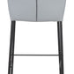 Linz Counter Stool (Set of 2) in Gray