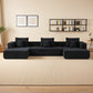 Sorrel U-Shaped Modular Sofa - Black (3)