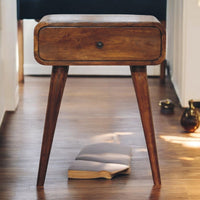 Avora Chestnut Mango Wood Nightstand