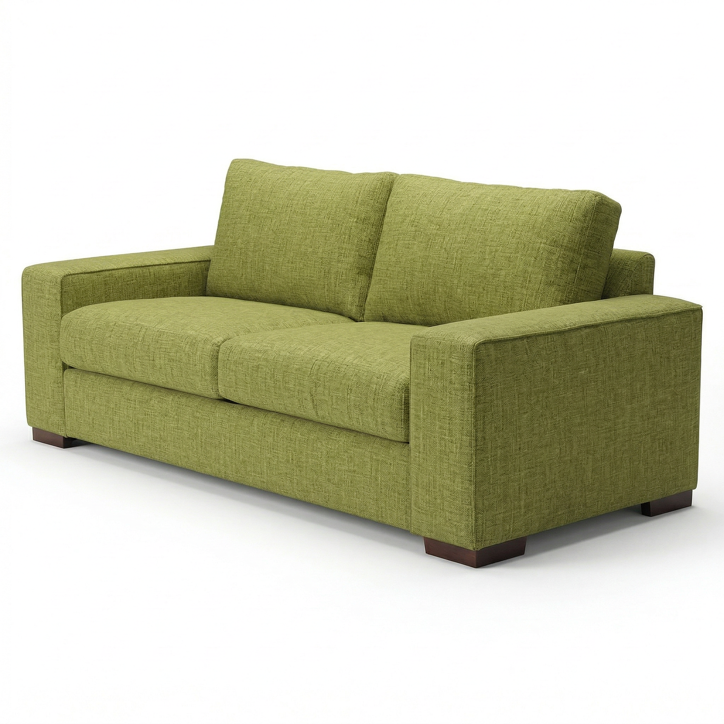 Modena Sofa 92" – Made in USA Square-Arm Sofa (7 Fabrics) - Notion Appletini - Fabric (6)