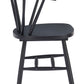 Stenger Dining Chair (Set of 2) in Black