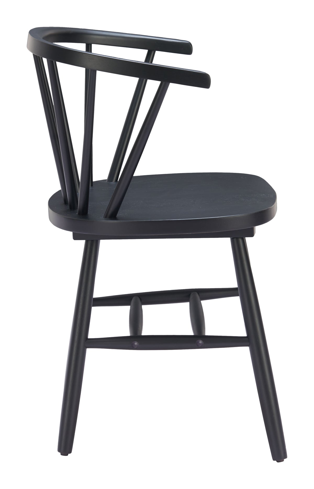 Stenger Dining Chair (Set of 2) in Black