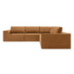 Modern Modular Low Profile Corner Sofa Sectional 116'