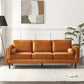 Amber MCM Velvet Upholstered Sofa 86"