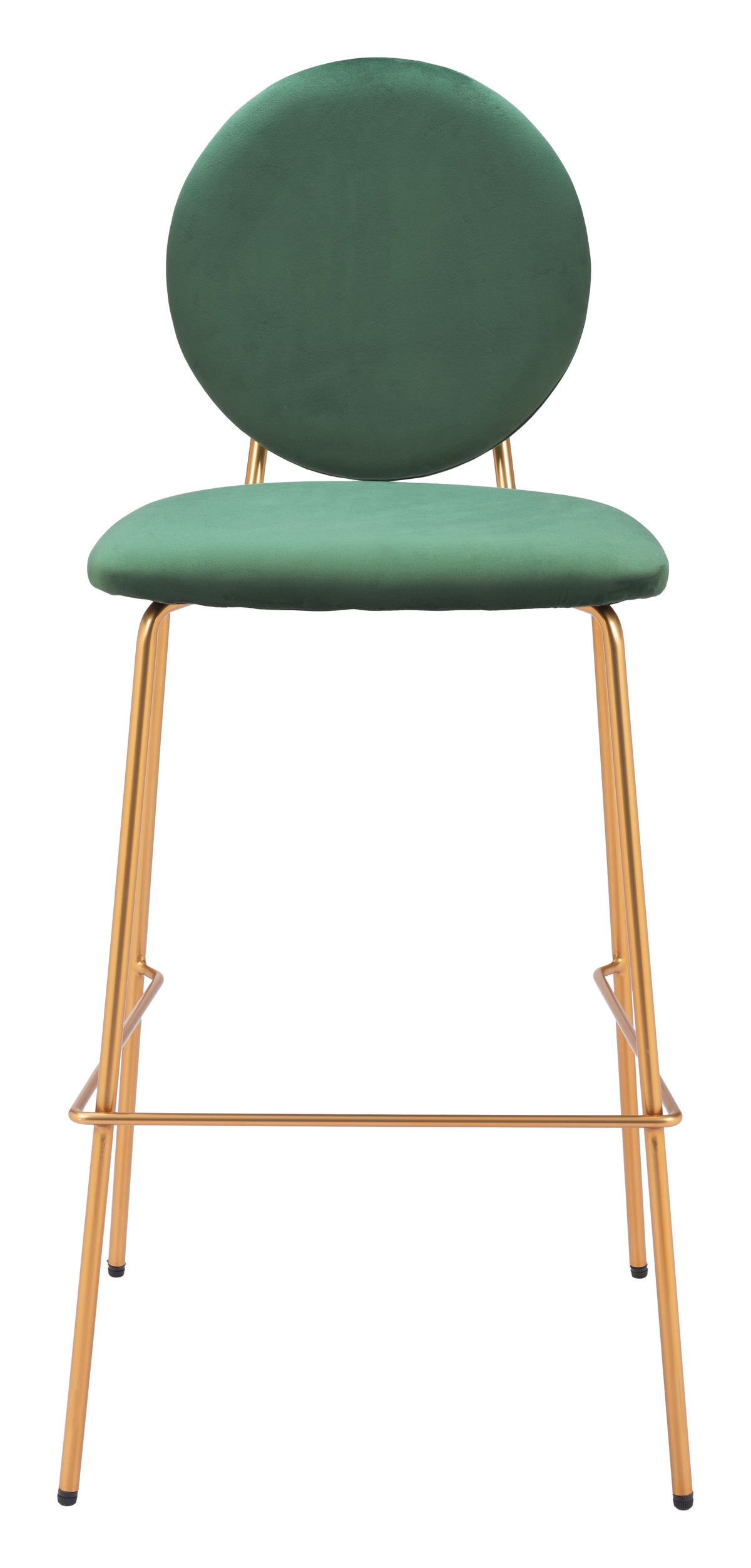 Odessa Green & Gold Barstool (Set of 2)