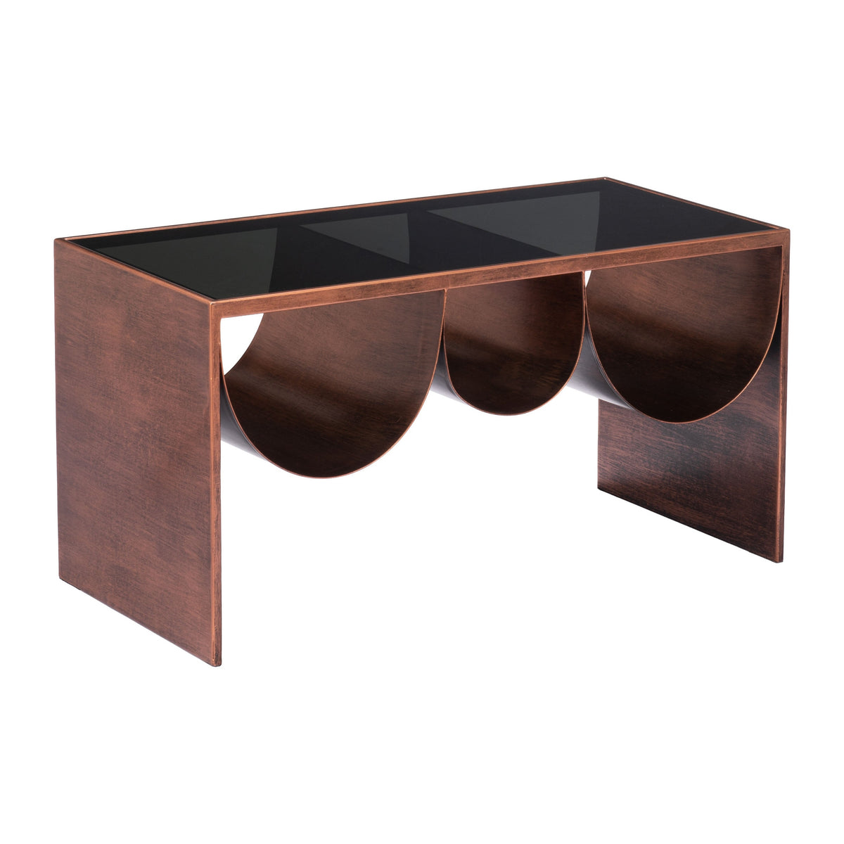 Aveiro Copper & Black Coffee Table