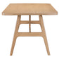 Rovina Natural Dining Table
