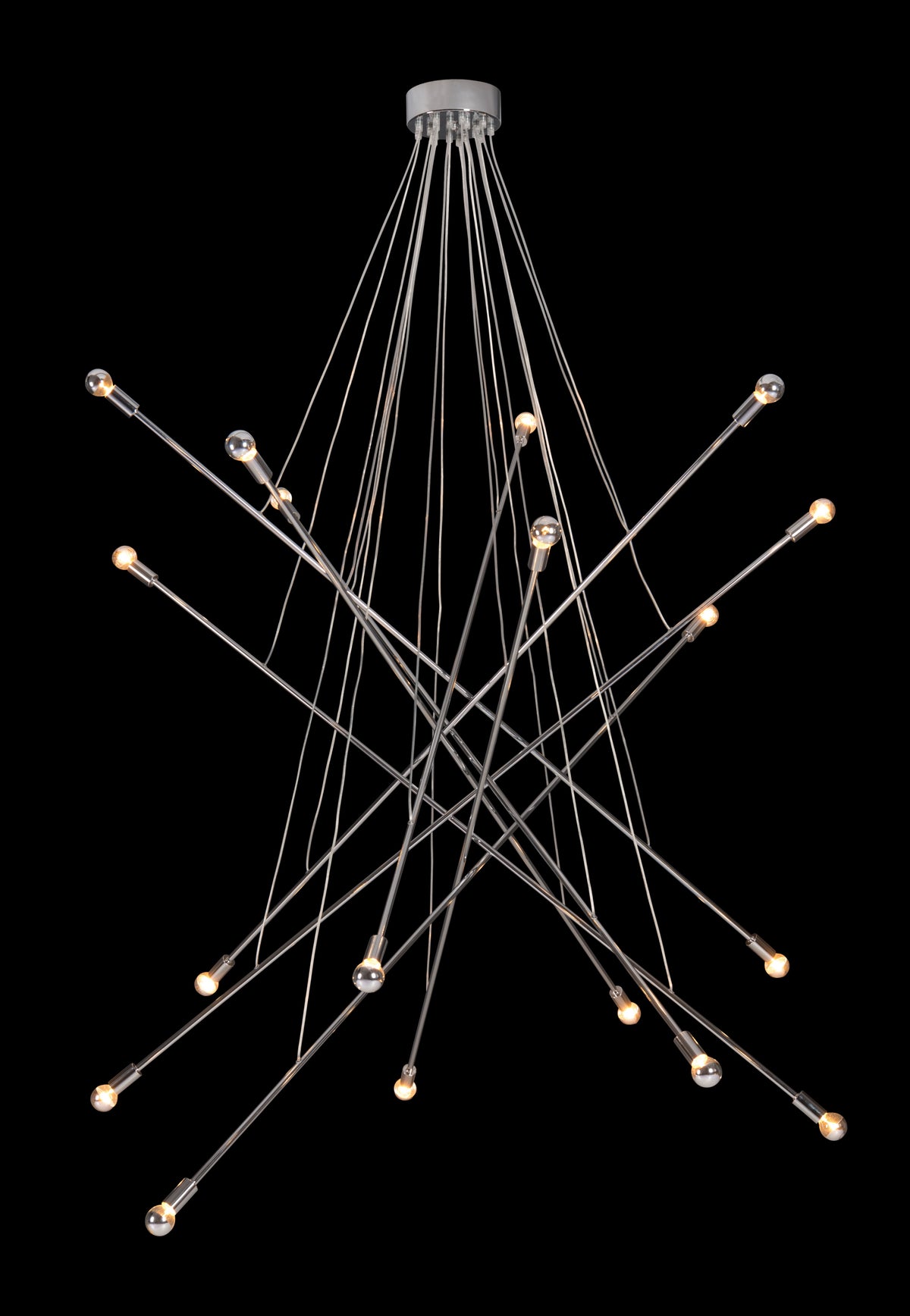 Belief Chrome Ceiling Lamp
