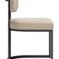 Velar Beige & Gray Dining Chair (Set of 2)