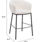 Essen Barstool in Ivory