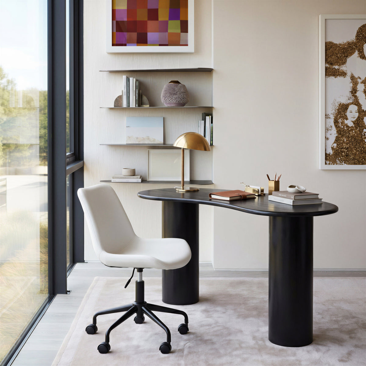 Byron Office Chair in White