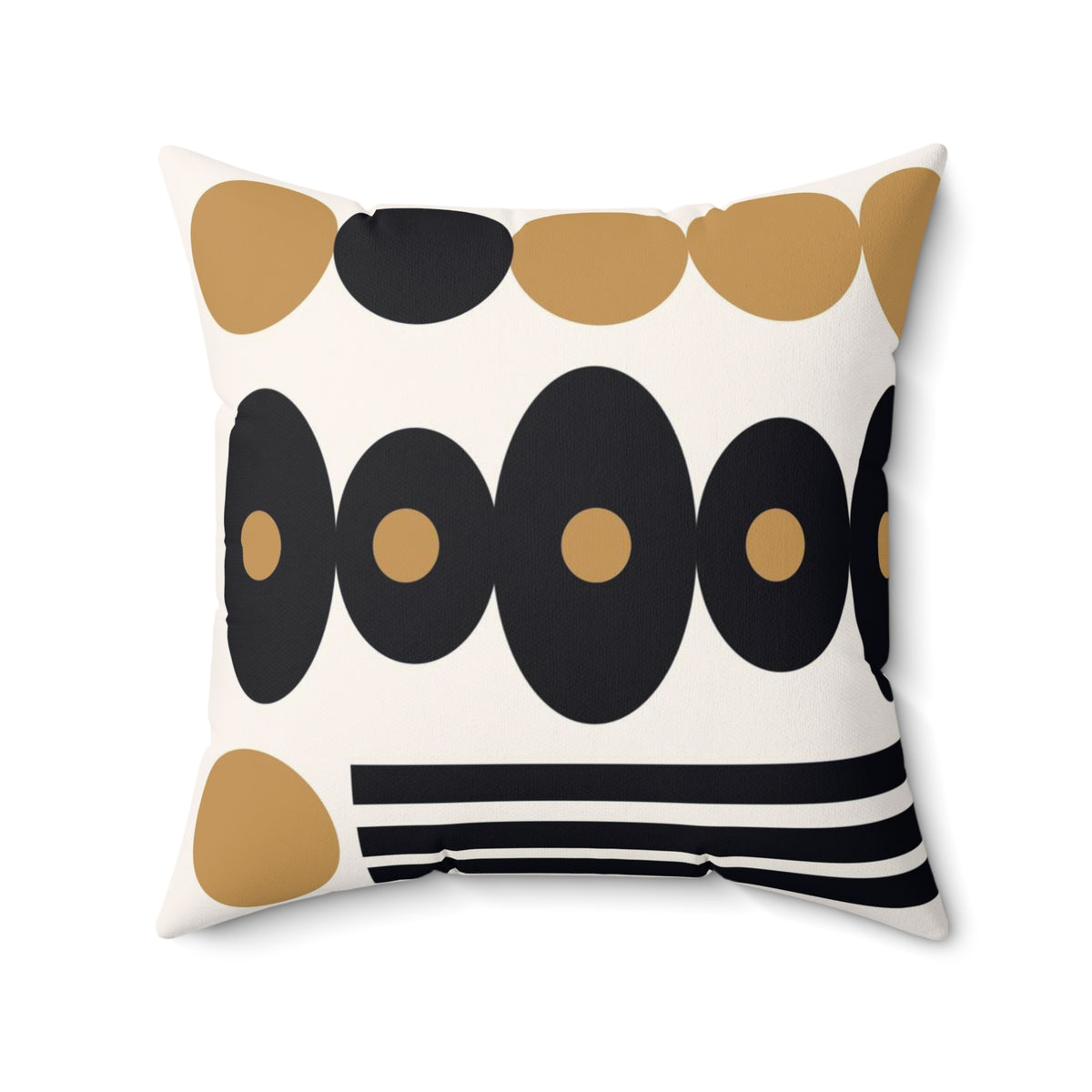 Spun Polyester Square Designer Accent Pillow - Revel Sofa 