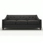 Berlin Classic Sofa – 87" American-Made 3-Seat Sofa - Catalina Charcoal - Fabric (5)