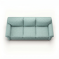 Augusta Sofa – Made in USA, Custom Fabric Options, 83" Classic Design - Leslie Robins Egg - Fabric (8)