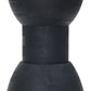 Wisdom Solid Wood Round Side Table, Black 13" - Revel Sofa 