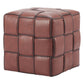 Zare Brown Ottoman