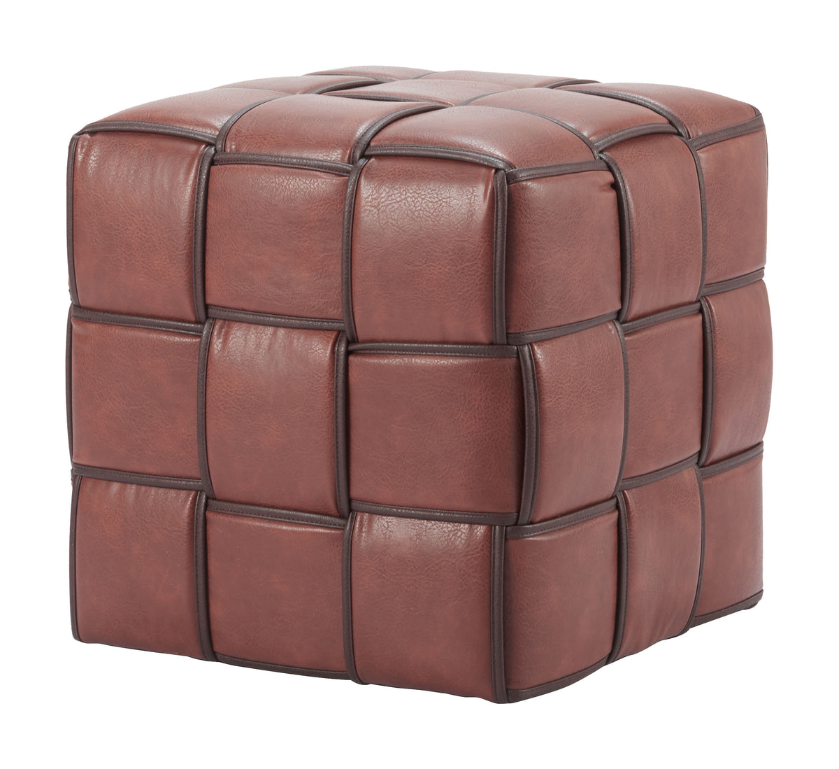 Zare Brown Ottoman