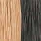 Gala Black & Natural Floor Lamp