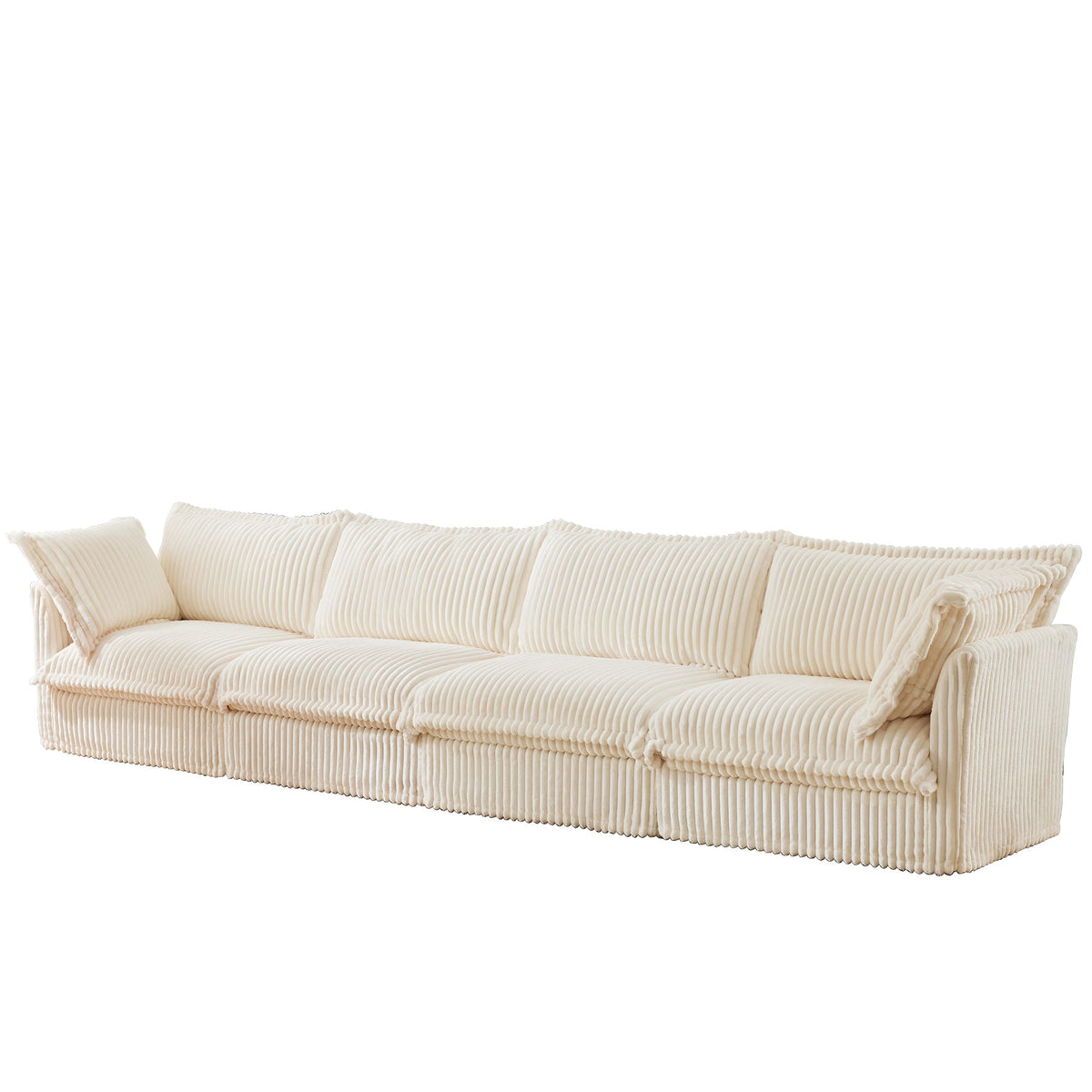 Sabel Slipcovered Long Sofa