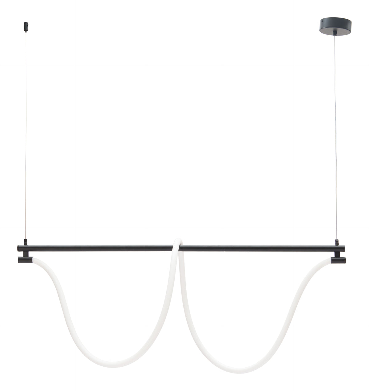 Adder Black Ceiling Lamp