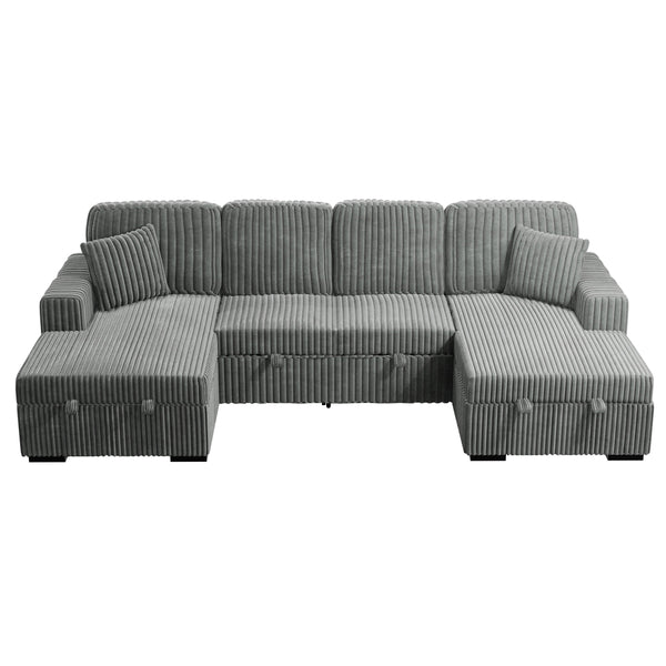 Jonas Corduroy Sectional – 120