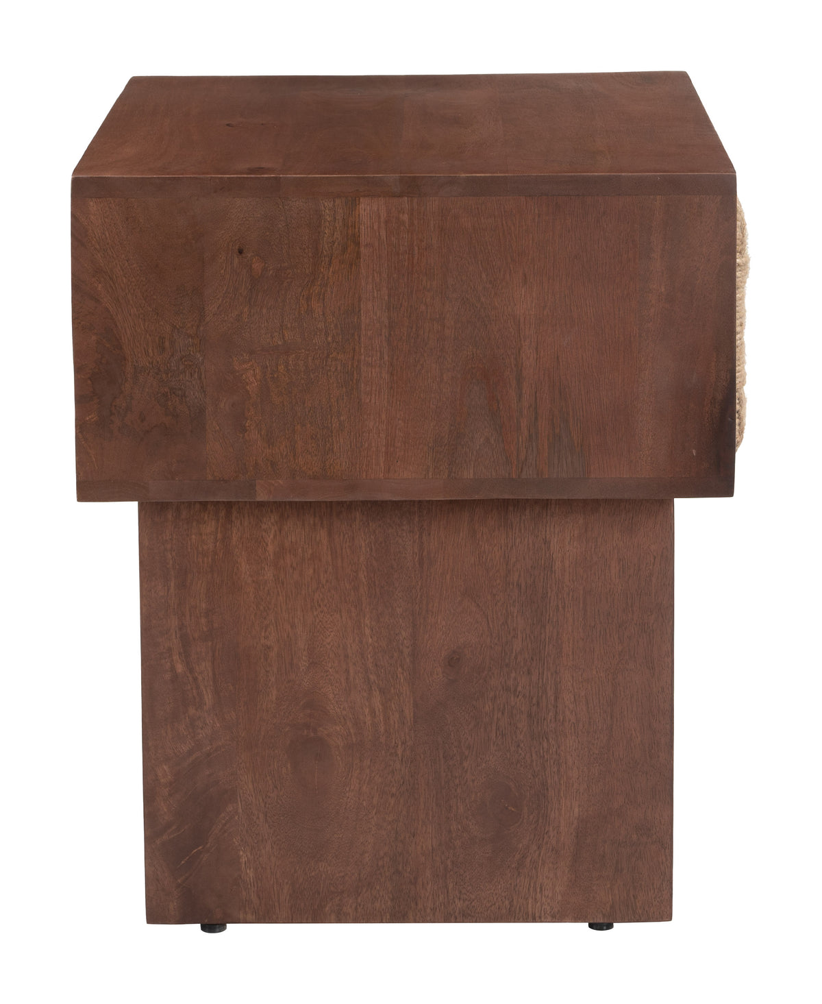 Amaria Natural & Walnut Nightstand