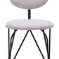 Novi Dining Chair (Set of 2) in Dove Gray