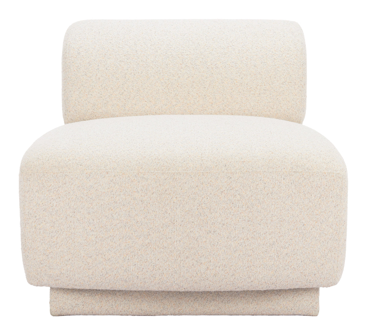 Anese Multigrain Beige Accent Chair