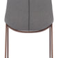 Magnus Dining Chair (Set of 2) in Slate Gray & Walnut