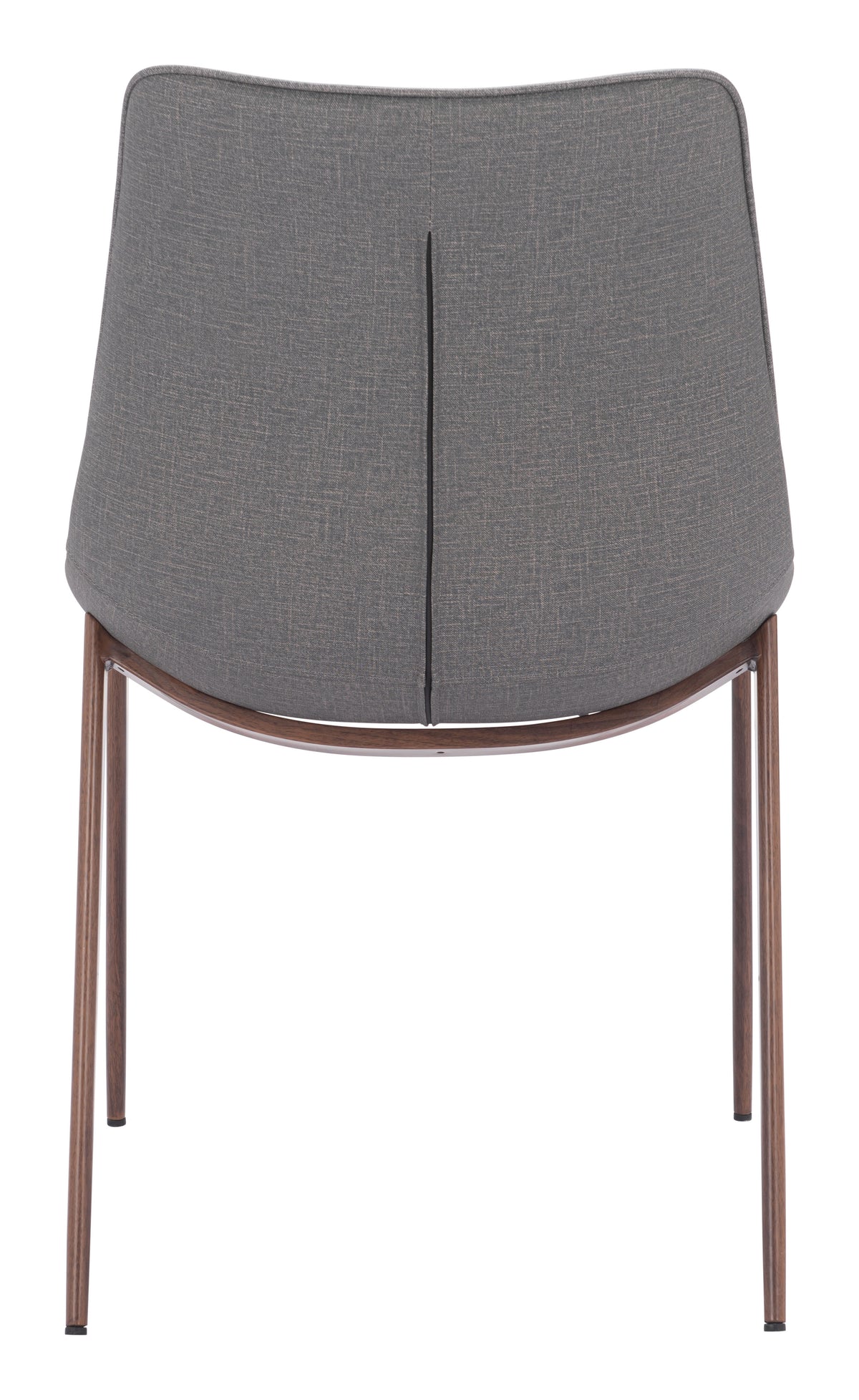 Magnus Dining Chair (Set of 2) in Slate Gray & Walnut