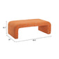 Nendo Abstract Orange Bench