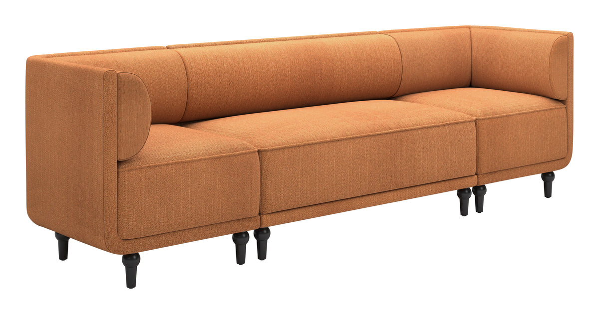 Malben Brown Loveseat