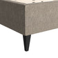 Dusa Olive Brown Queen Bed