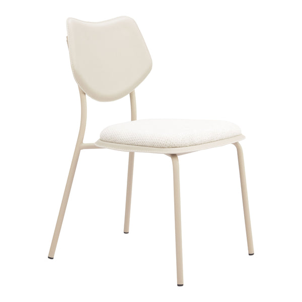 Zeal Light Gray & Beige Dining Chair (Set of 4)