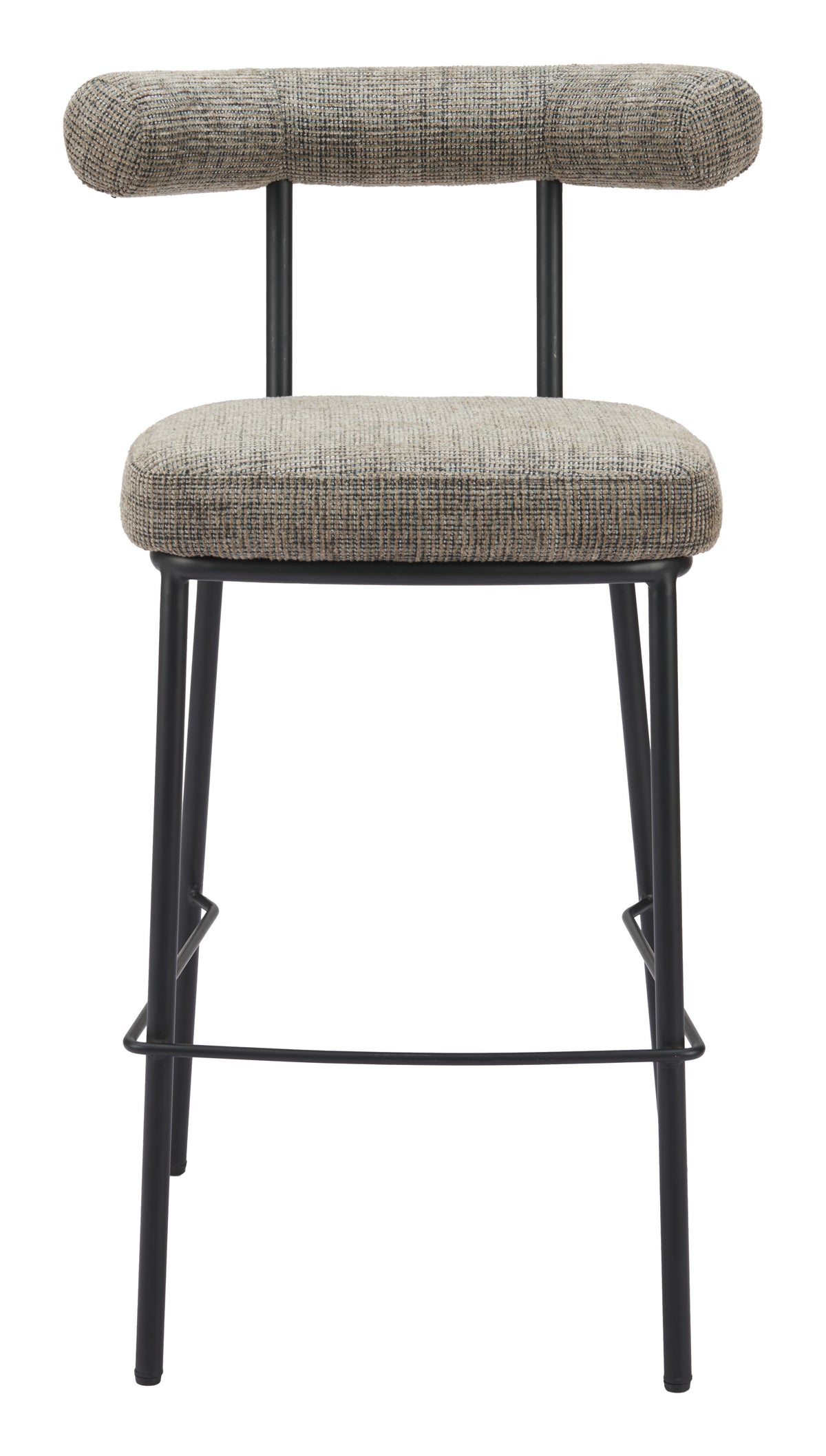 Kede Green Tweed Barstool