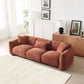Modern Deep Seated Plush Cushion Sofa 102' (2 Colors)