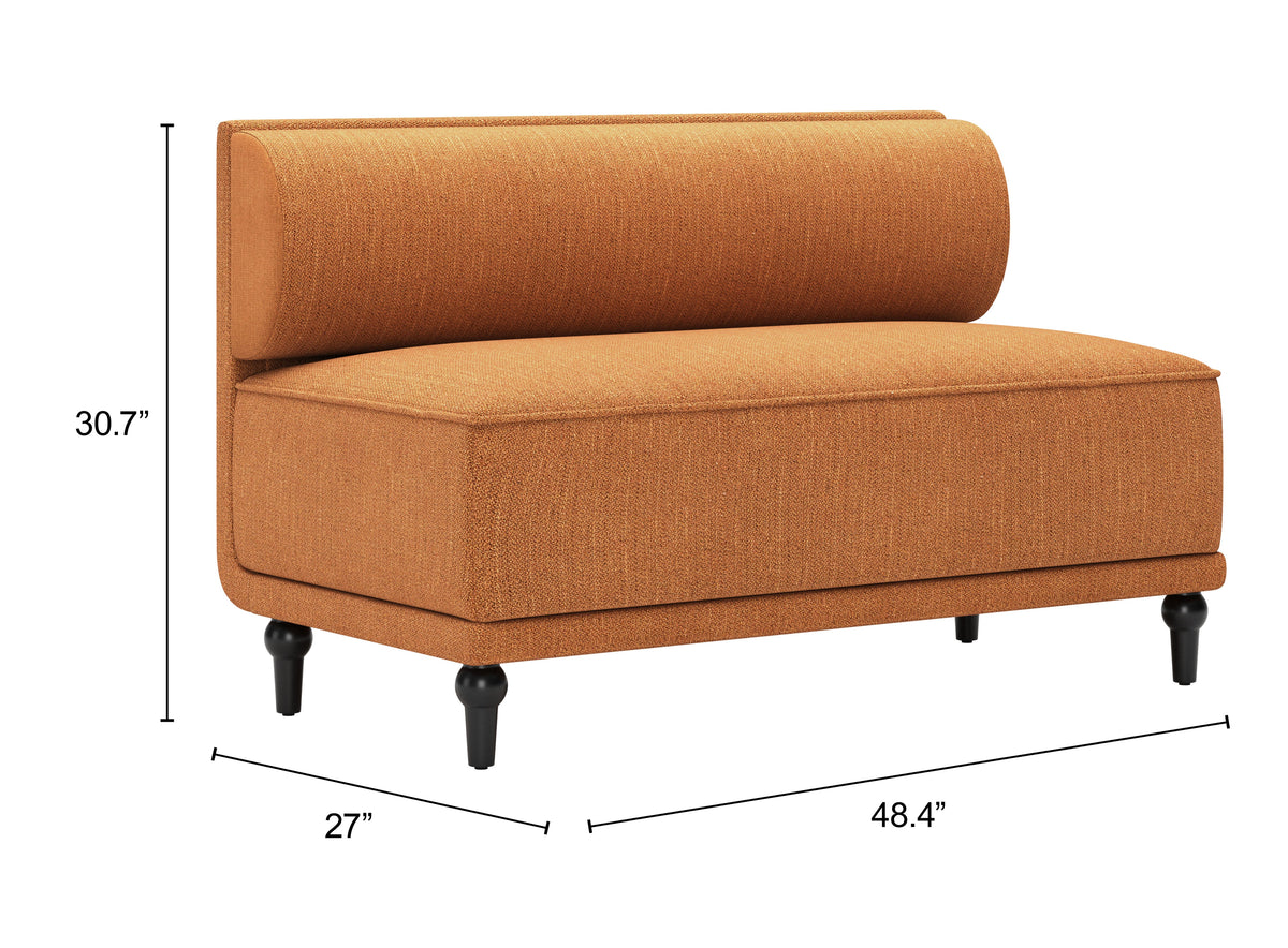 Malben Brown Loveseat