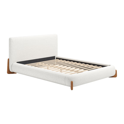 Baris Ivory Queen Bed