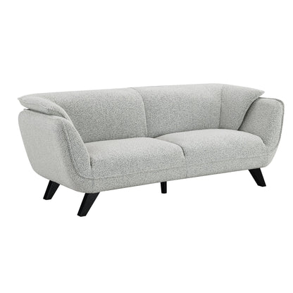Nayeli Light Gray Boucle Sofa – 86"W Sofa