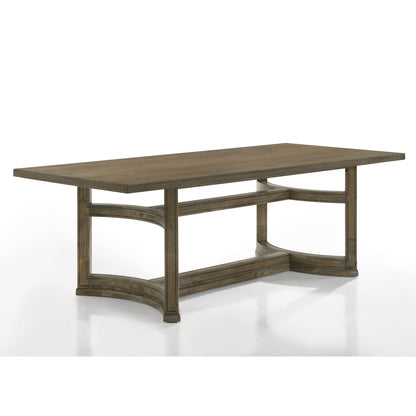 Parfield Oak Wood & Synthetic Wood Dining Table