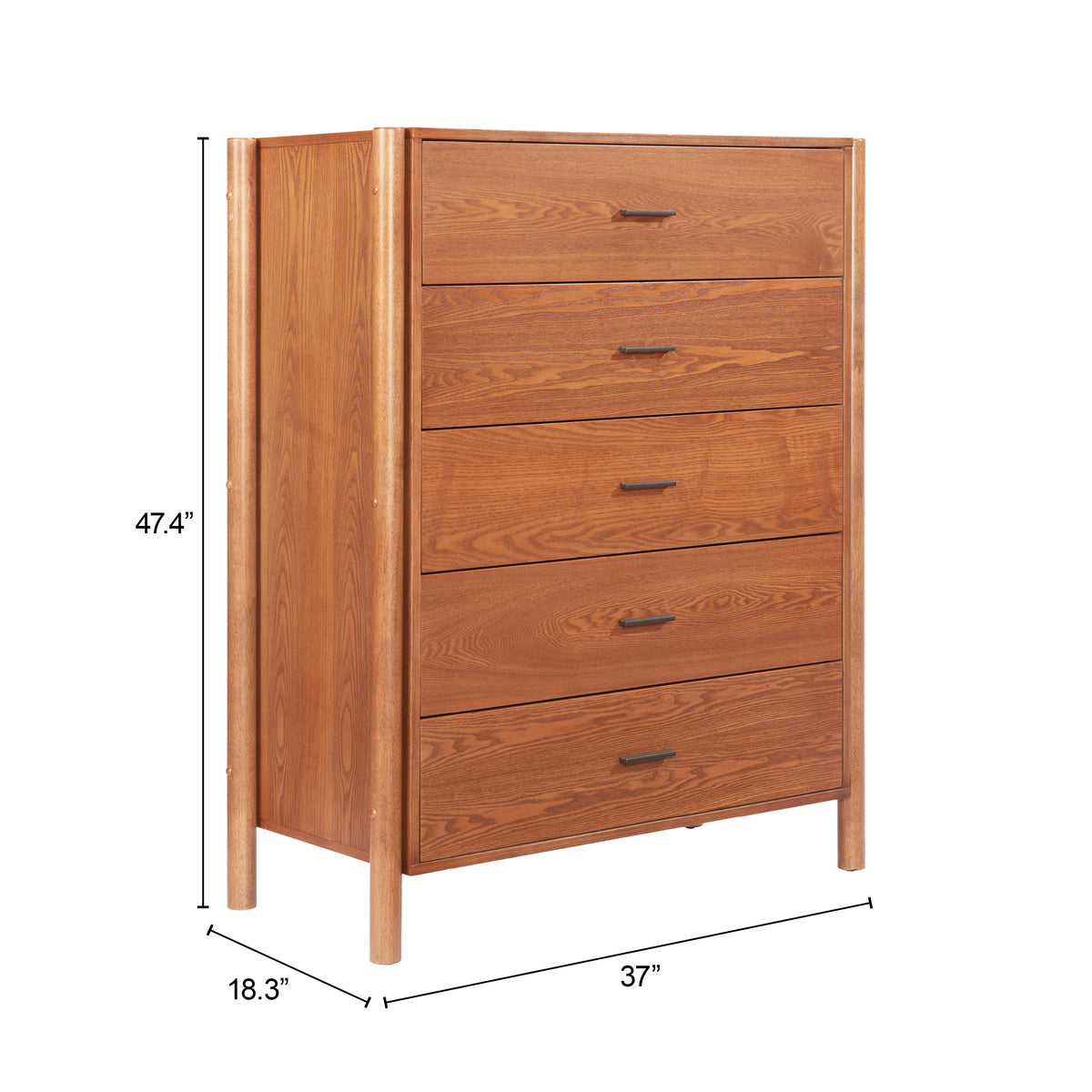 Beleza Walnut Chest