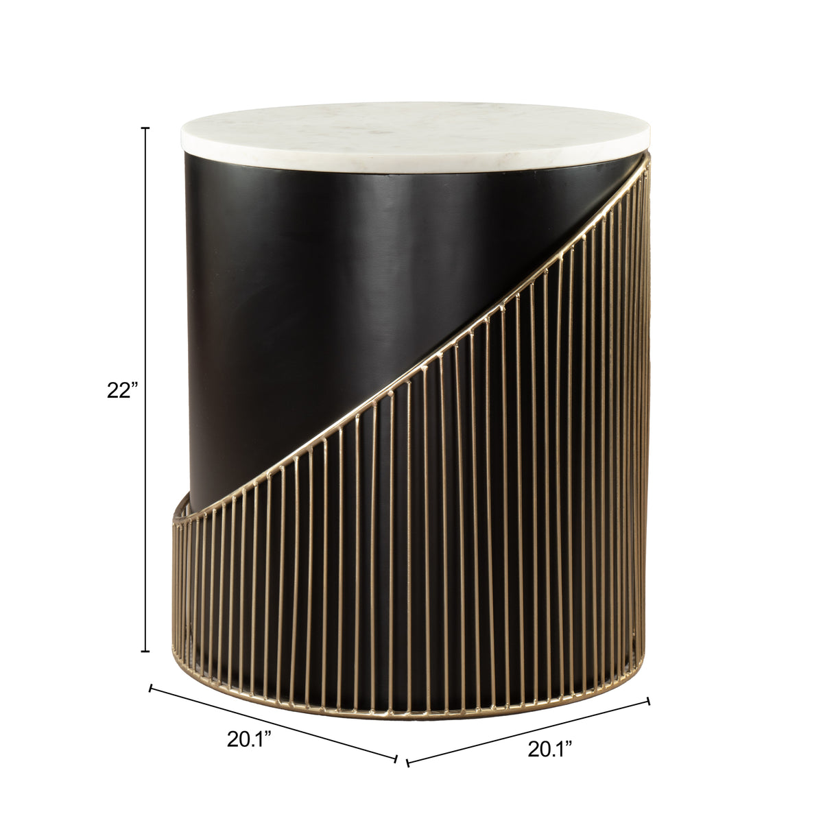 Tova Multicolor Side Table