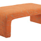 Nendo Abstract Orange Bench