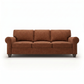 Augusta Sofa – Made in USA, Custom Fabric Options, 83" Classic Design - Insight Russet - Fabric (8)