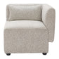 Simu Dune Greige Corner Chair