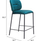 Plat Green Counter Stool (Set of 2)