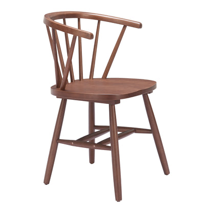 Stenger Dining Chair (Set of 2) in Walnut