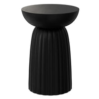 Boyd Black Wood Accent Table – 12.6
